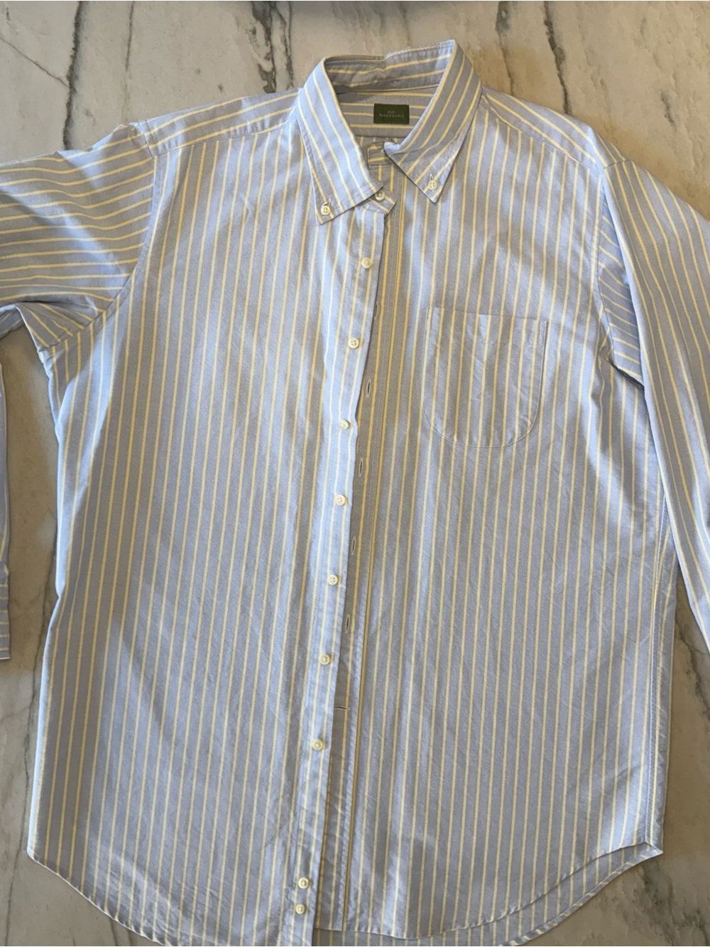 Sid Mashburn, Oxford Long-sleeved Button-down, Large NWOT - Picture 2 of 2